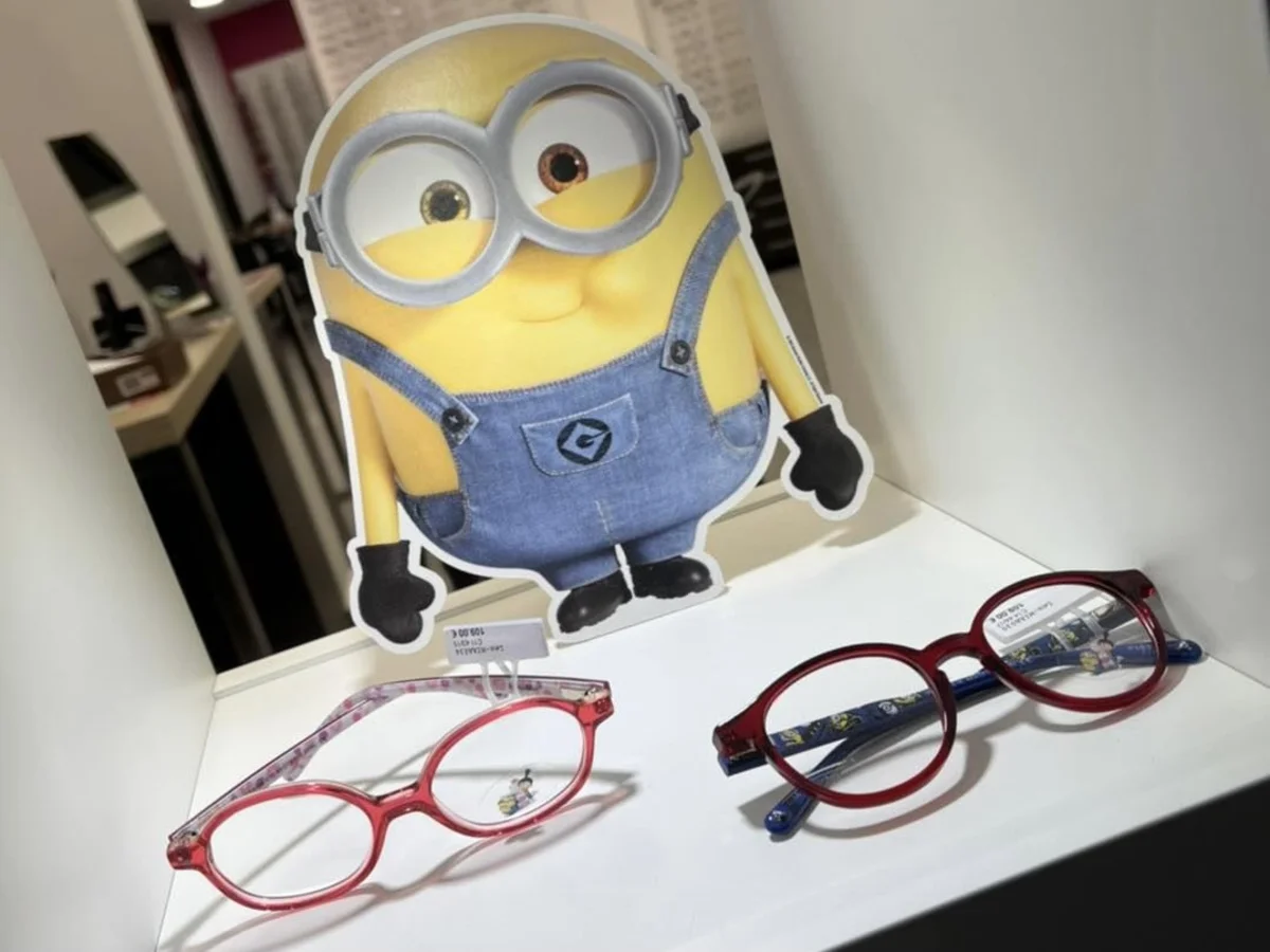 lunette de vue enfant minions